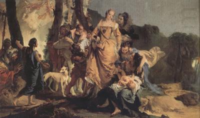 Giovanni Battista Tiepolo The Finding of Moses (nn03) china oil painting image